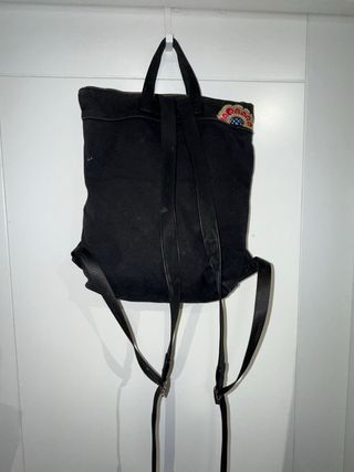 Mochila Desigual Negra Multicolor