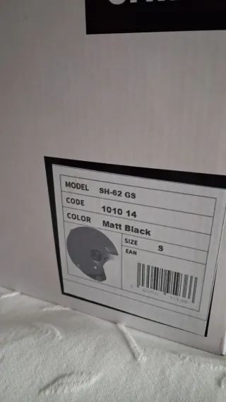 Casco Moto Scooter Negro SHIRO