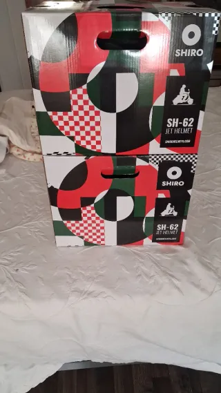 Casco Moto Scooter Negro SHIRO