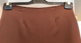 Falda Midi Marrón Talla M