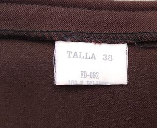 Falda Midi Marrón Talla M