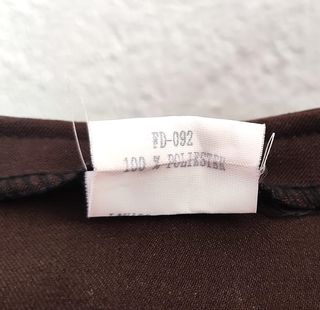 Falda Midi Marrón Talla M