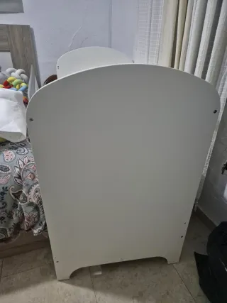 Cuna bebé + colchón + protector