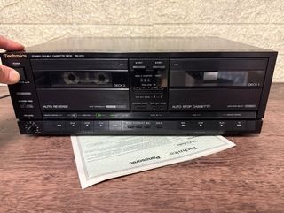 Technics RS-X101 Stereo Cassette Deck Doppio