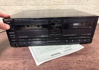 Technics RS-X101 Stereo Cassette Deck Doppio