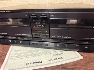 Technics RS-X101 Stereo Cassette Deck Doppio