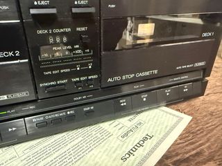 Technics RS-X101 Stereo Cassette Deck Doppio