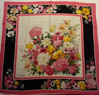 Foulard D'Este floreale
