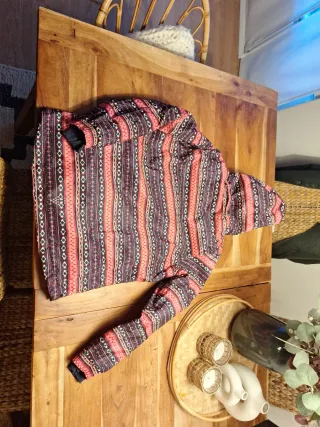 Chaqueta infantil con capucha t 146/152; 10/12años