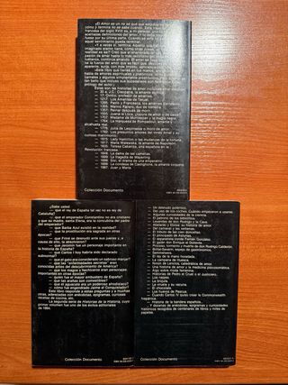 “Pack 3 libros de Carlos Fisas”