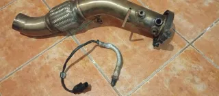 Downpipe Tubo de escape BMW con flexible y sensor