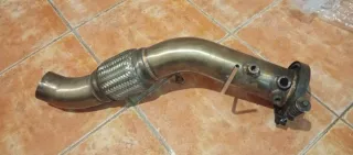 Downpipe Tubo de escape BMW con flexible y sensor