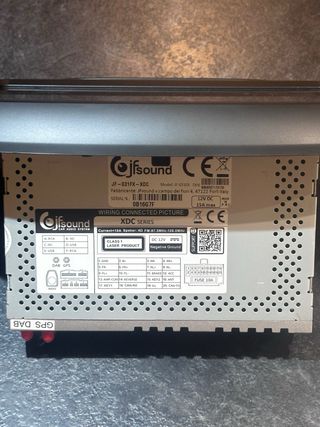 Radio Coche JF Sound 9 JF-031FX-XDC - A ESTRENAR