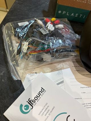 Radio Coche JF Sound 9 JF-031FX-XDC para FIAT 500