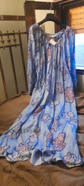 Vestido Zara Túnica Estampado