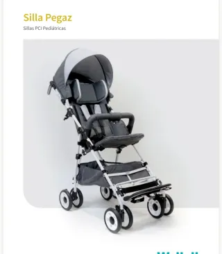 Silla de paseo pediátrica ortopedia marca Pegaz