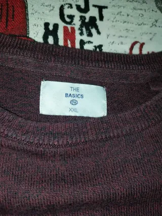 Jersey marrón de punto