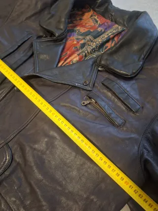 Chaqueta Piel Vintage Aviador XXL 90s