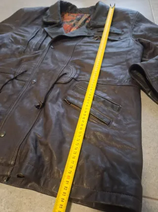 Chaqueta Piel Vintage Aviador XXL 90s