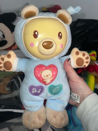 Osito peluche cara luz