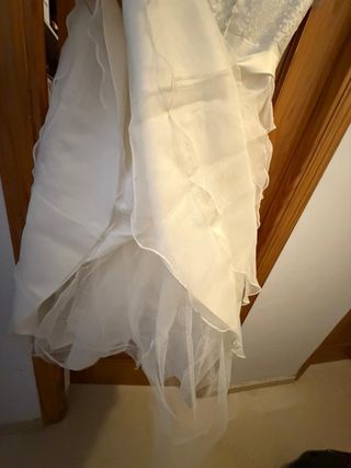 Vestido de comunión niña blanco