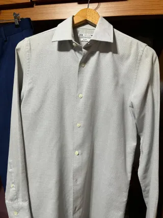 Traje Jack & Jones T.46 Azul Cuadros