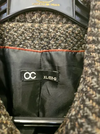Abrigo OC Marrón Talla XL
