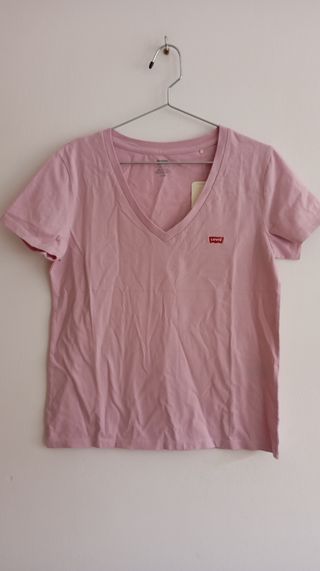Camiseta Levi's Mujer Rosa