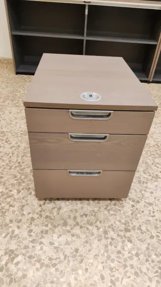 Cajonera de escritorio madera