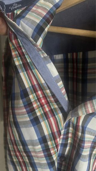 Camisa La Vespita cuadros hombre