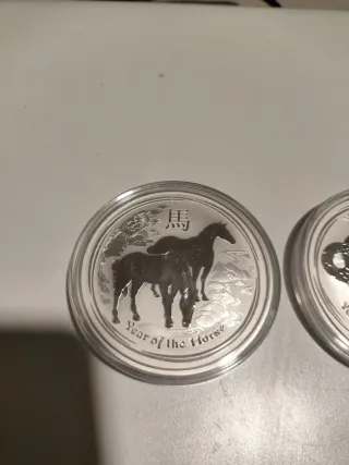 Monedas Plata 2oz 999
