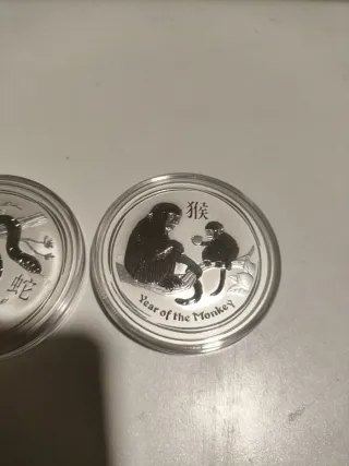 Monedas Plata 2oz 999