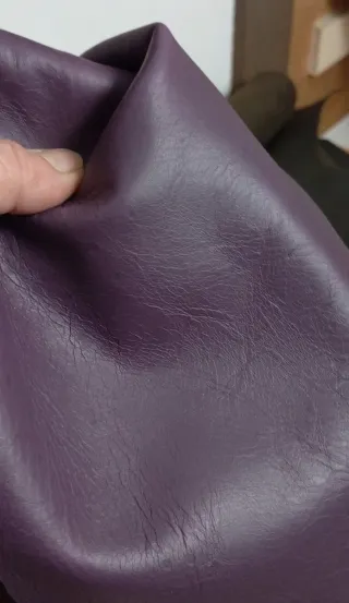 Retal de cuero vacuno encerado