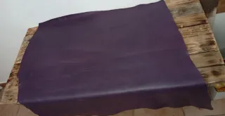 Retal de cuero vacuno encerado