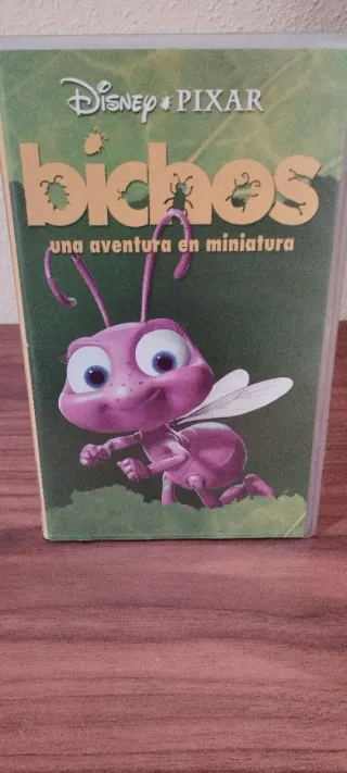 Lote 8 Cintas VHS Warner Bros, Disney, Pixar