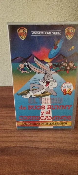 Lote 8 Cintas VHS Warner Bros, Disney, Pixar