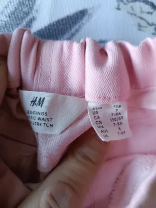 Pantalón niña rosa