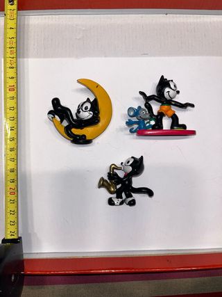 Lote Figuras PVC Felix el Gato Vintage