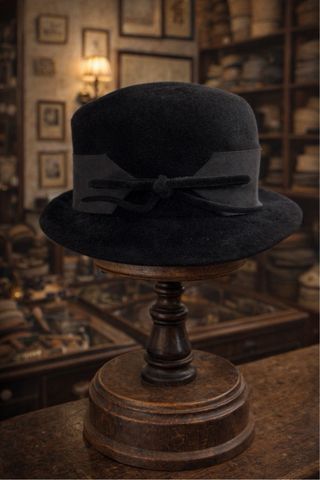 Cappello antico bombetta d'epoca anni '20