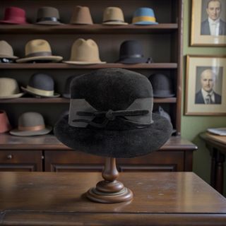 Cappello antico bombetta d'epoca anni '20