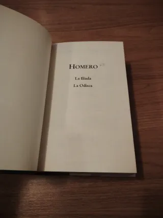 La Ilíada. La Odisea