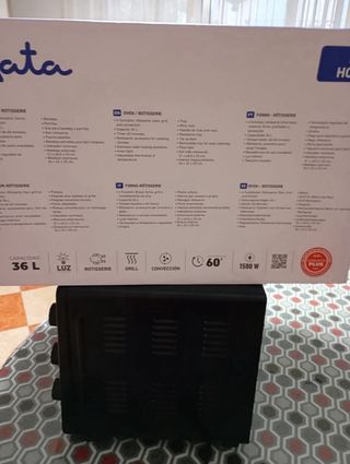 Horno Tostador Tata 36L NUEVO