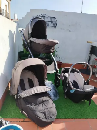 Carro bebé 3 piezas 0-4 años