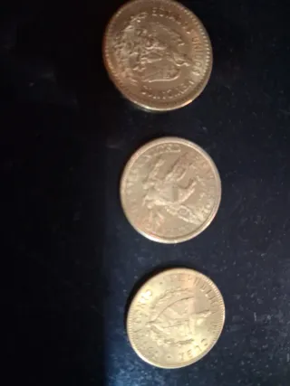 3 Monedas de Oro 25g