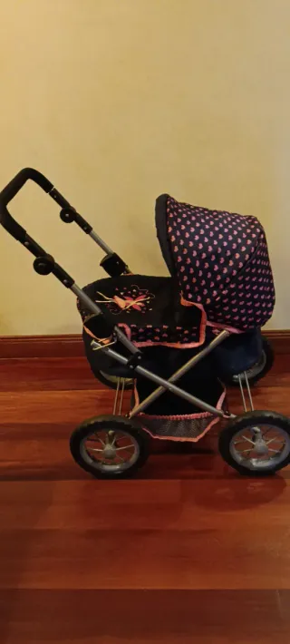 Passeggino per bambole rosa e blu
