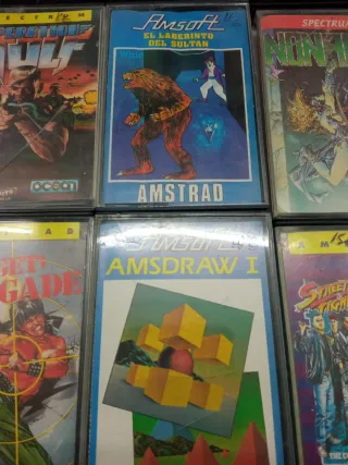 Lote Videojuegos Spectrum y Amstrad