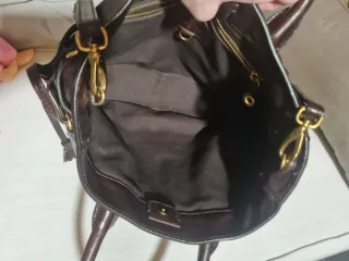 Borsa CARA SHOE pelle marrone donna