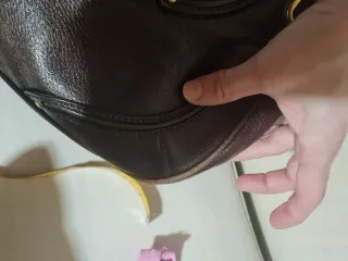 Borsa CARA SHOE pelle marrone donna