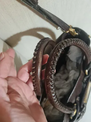 Borsa CARA SHOE pelle marrone donna