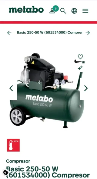Compresor Metabo Basic 250-50 W